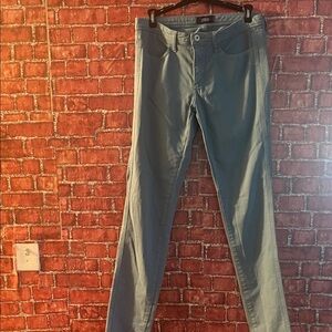 Men's Slim Straight Jeans in Light Gray-Blue (Rm81)